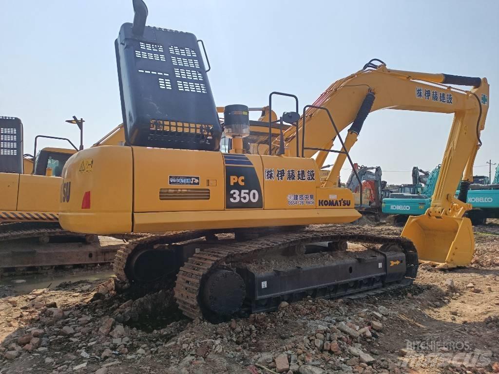 Komatsu PC350 Pásová rýpadla