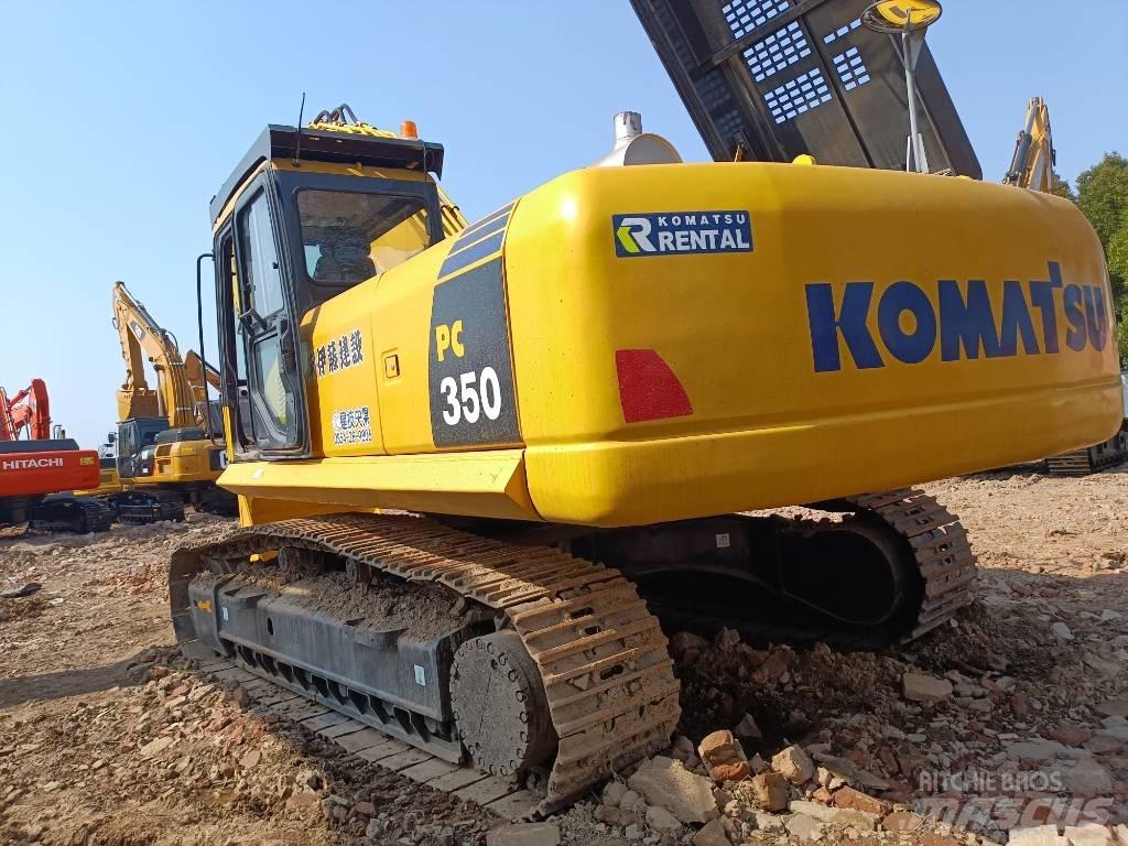 Komatsu PC350 Pásová rýpadla