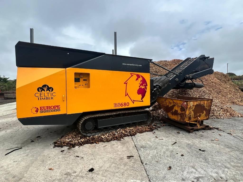 Euro Shredder ES680 Štěpkovače
