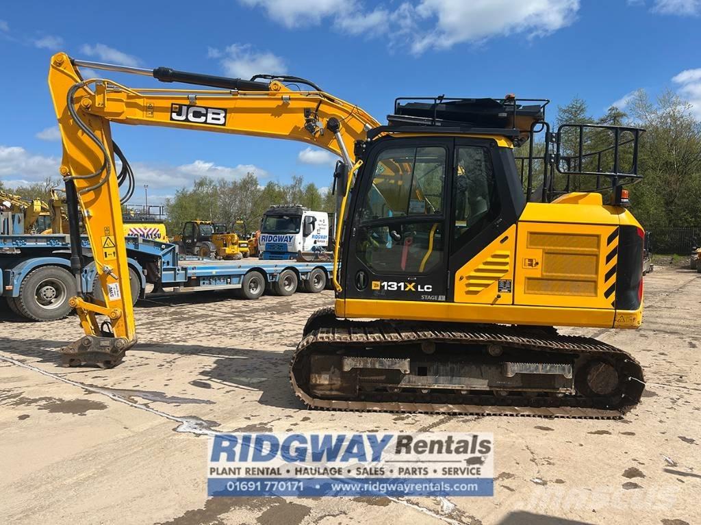 JCB 131 X LC Pásová rýpadla