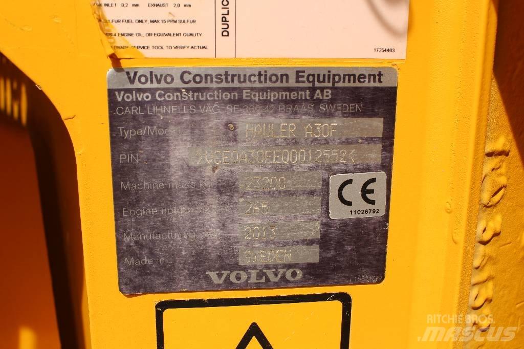 Volvo A 30 F Kloubové dempry