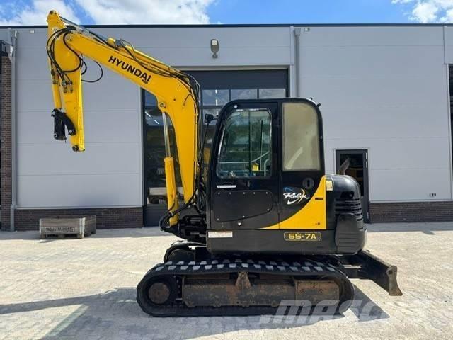 Hyundai Robex 55-7 Mini rýpadla < 7t