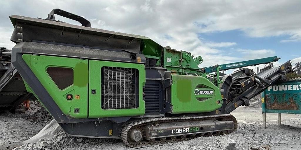 EvoQuip Cobra 230 Mobilní drtiče