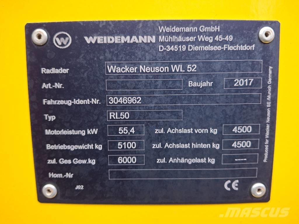 Wacker Neuson WL 52 Kolové nakladače