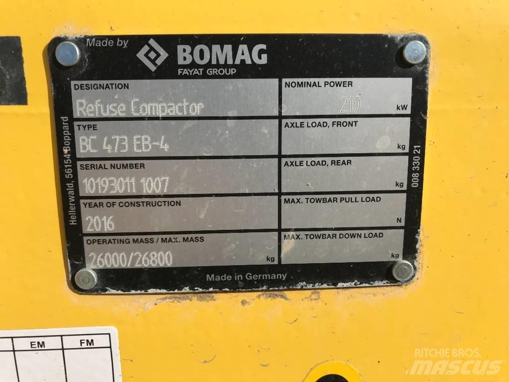 Bomag BC473EB-4 Tahačové válce