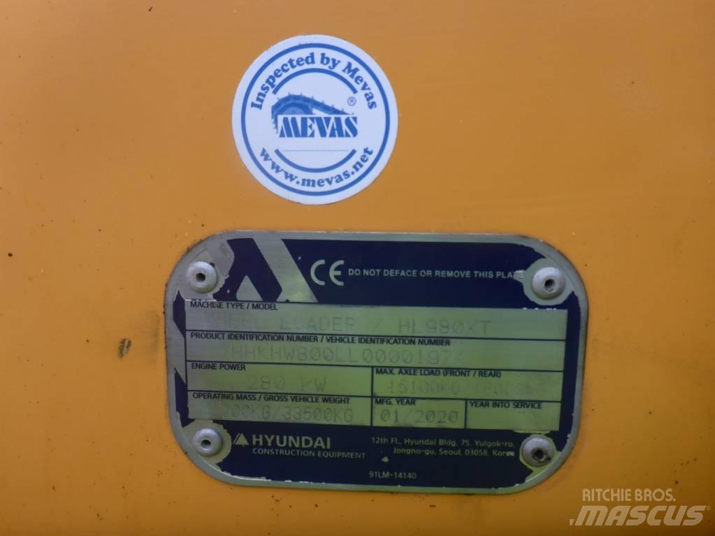 Hyundai HL980XT Kolové nakladače