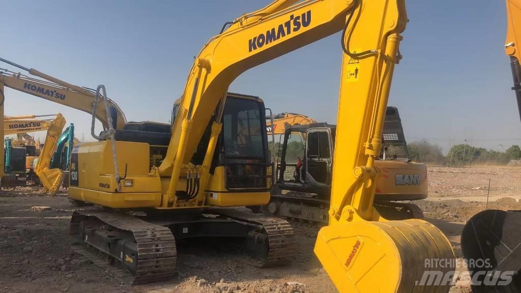 Komatsu PC 130 Pásová rýpadla