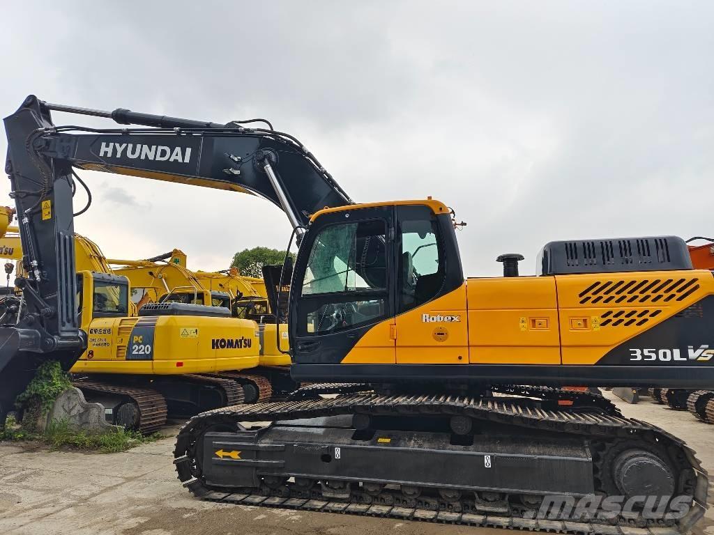 Hyundai R350LVS Pásová rýpadla