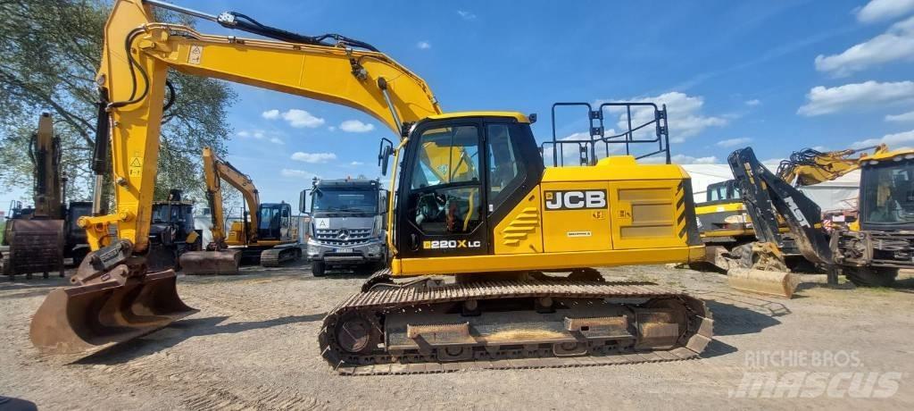 JCB JS 220 X Pásová rýpadla