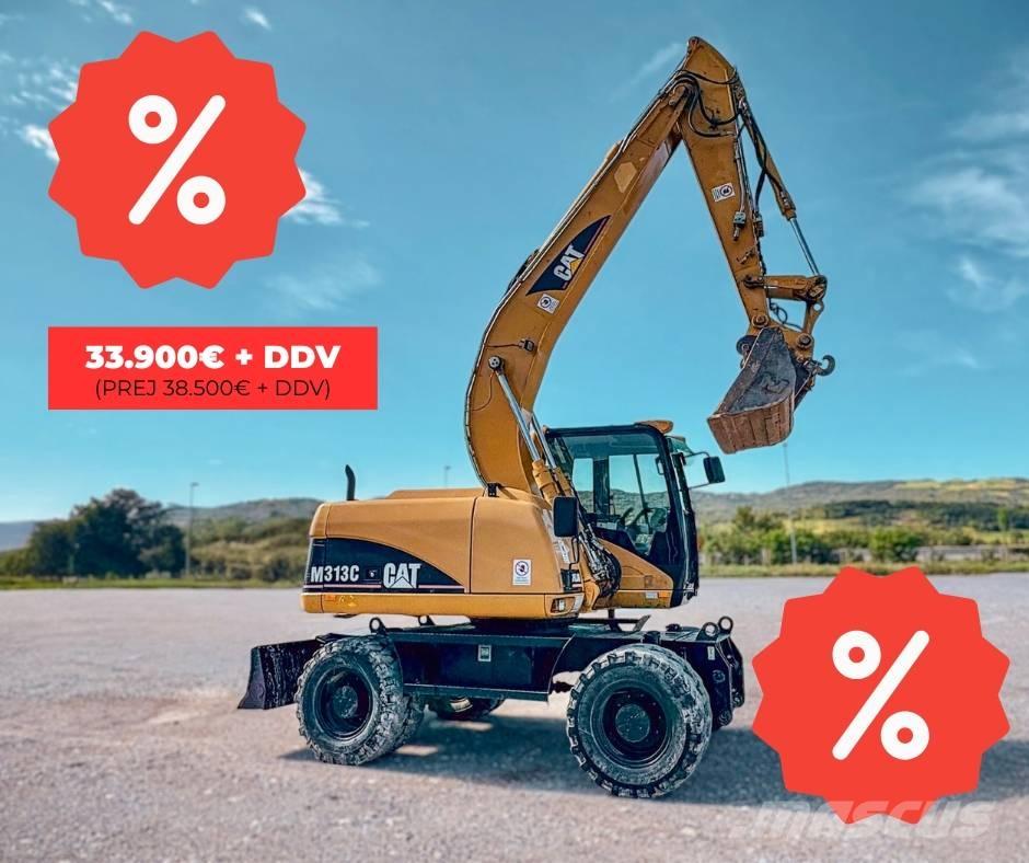 CAT M 313 C Kolová rýpadla