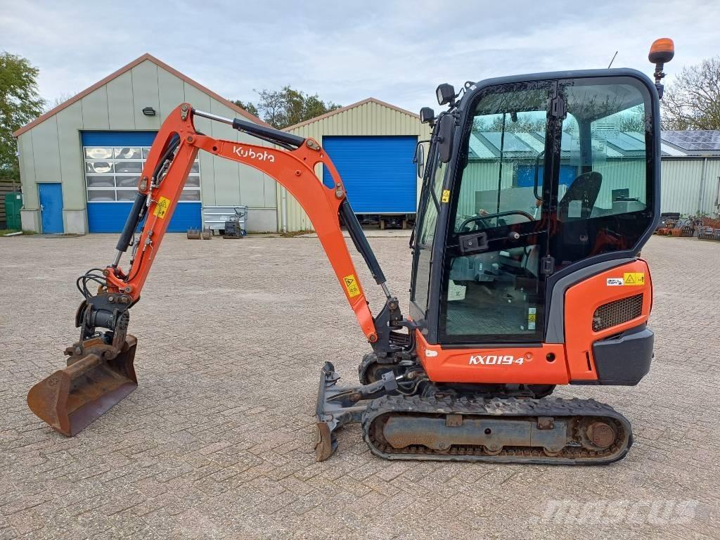 Kubota KX 019-4 Mini rýpadla < 7t