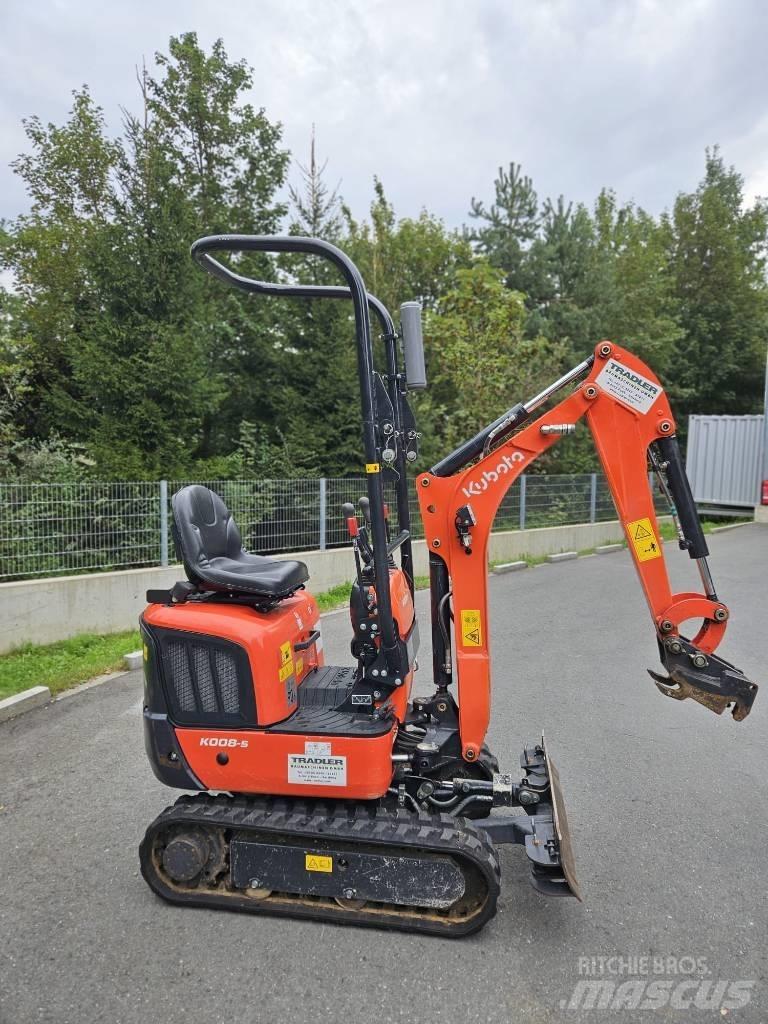 Kubota K008-5 VHG Mini rýpadla < 7t
