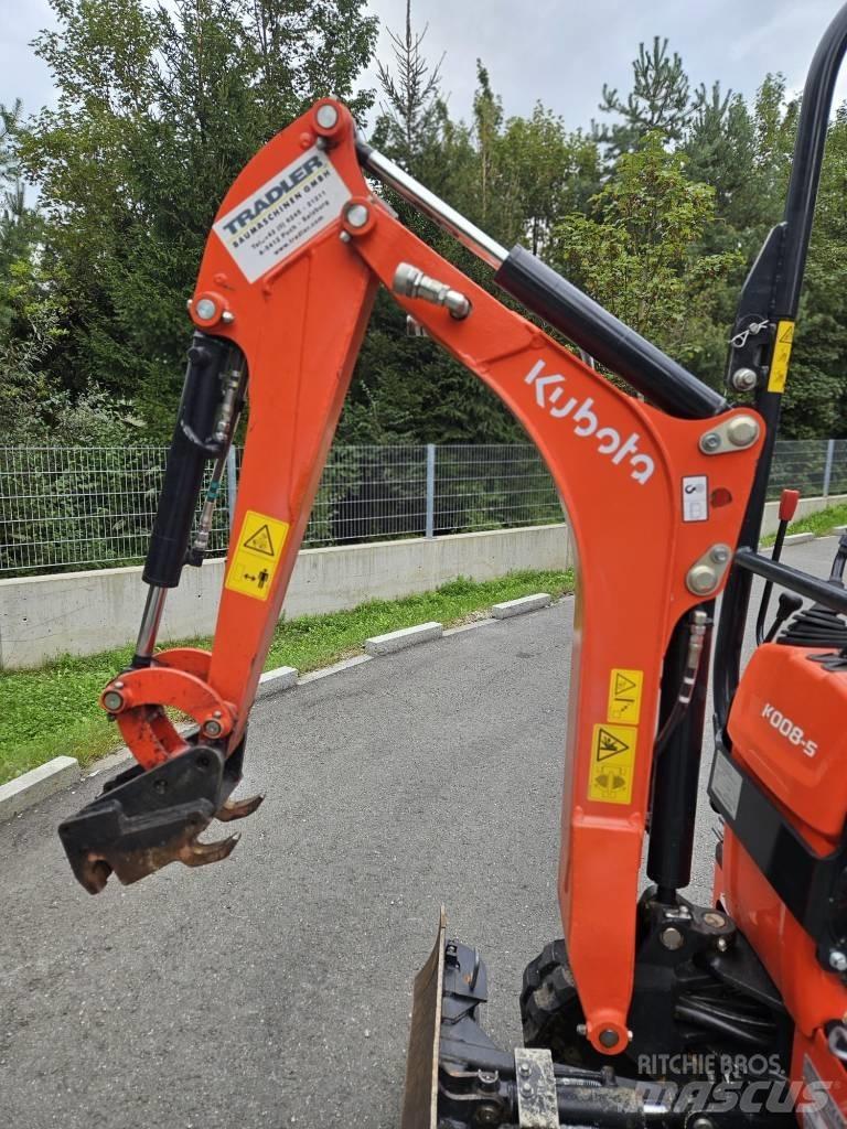 Kubota K008-5 VHG Mini rýpadla < 7t