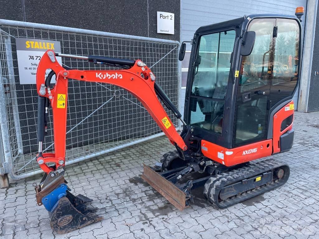 Kubota KX016-4 Mini rýpadla < 7t