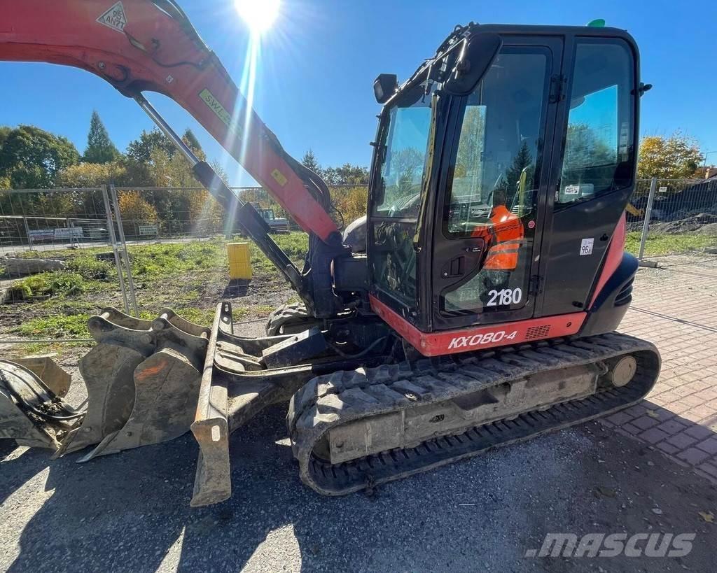 Kubota KX-080-4 Mini rýpadla < 7t