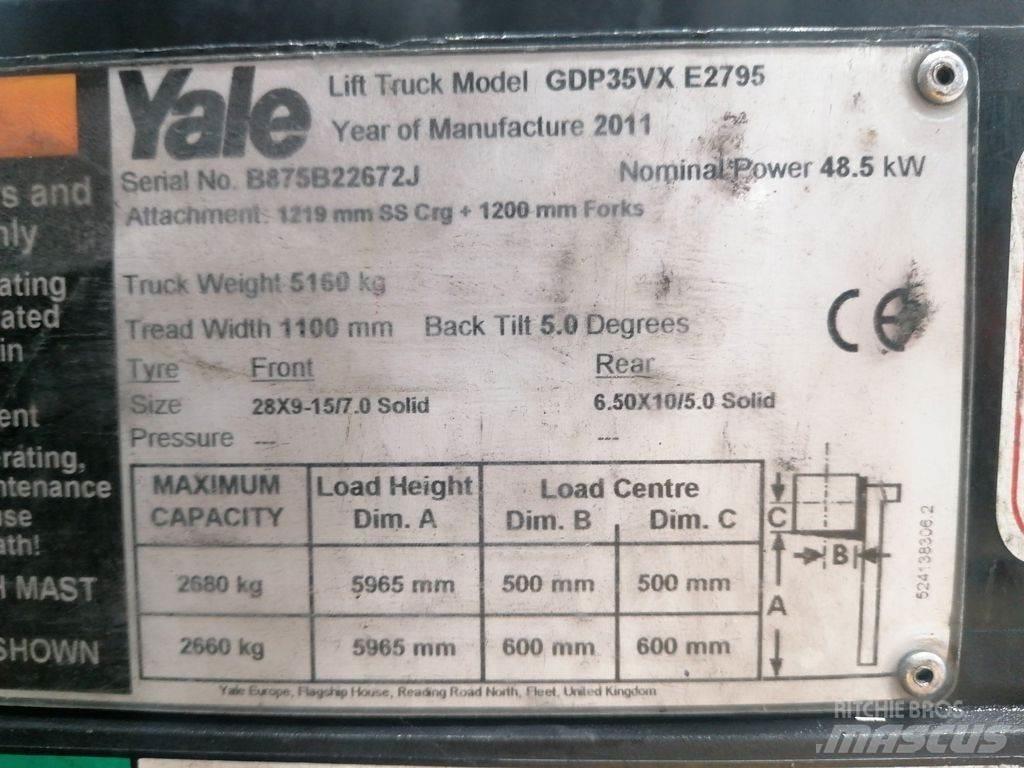 Yale GDP35VX Dieselové vozíky