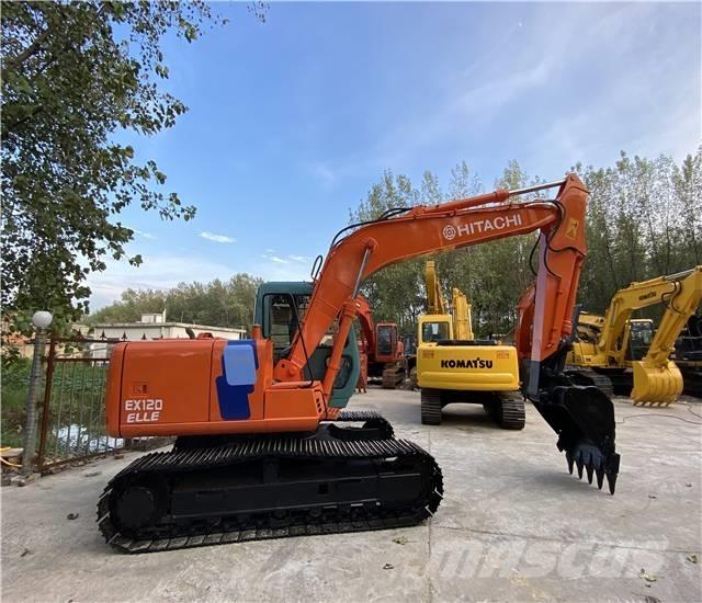 Hitachi EX120 Pásová rýpadla