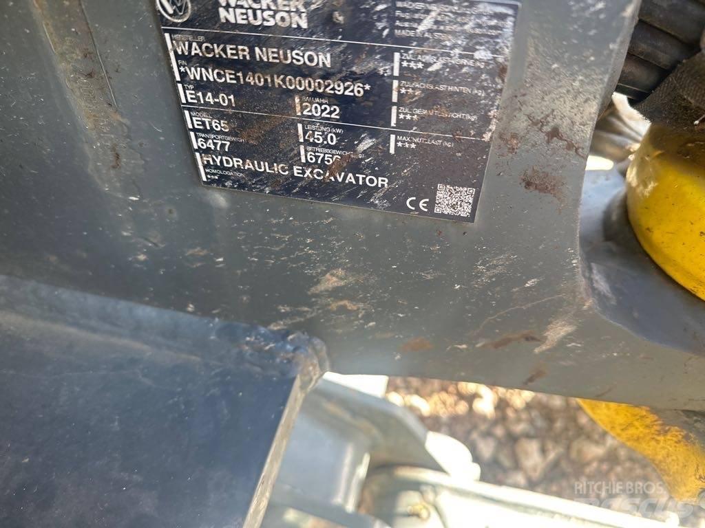 Wacker Neuson ET65 Pásová rýpadla