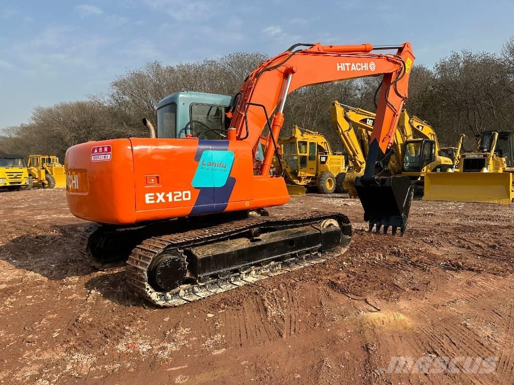 Hitachi EX 120 Pásová rýpadla