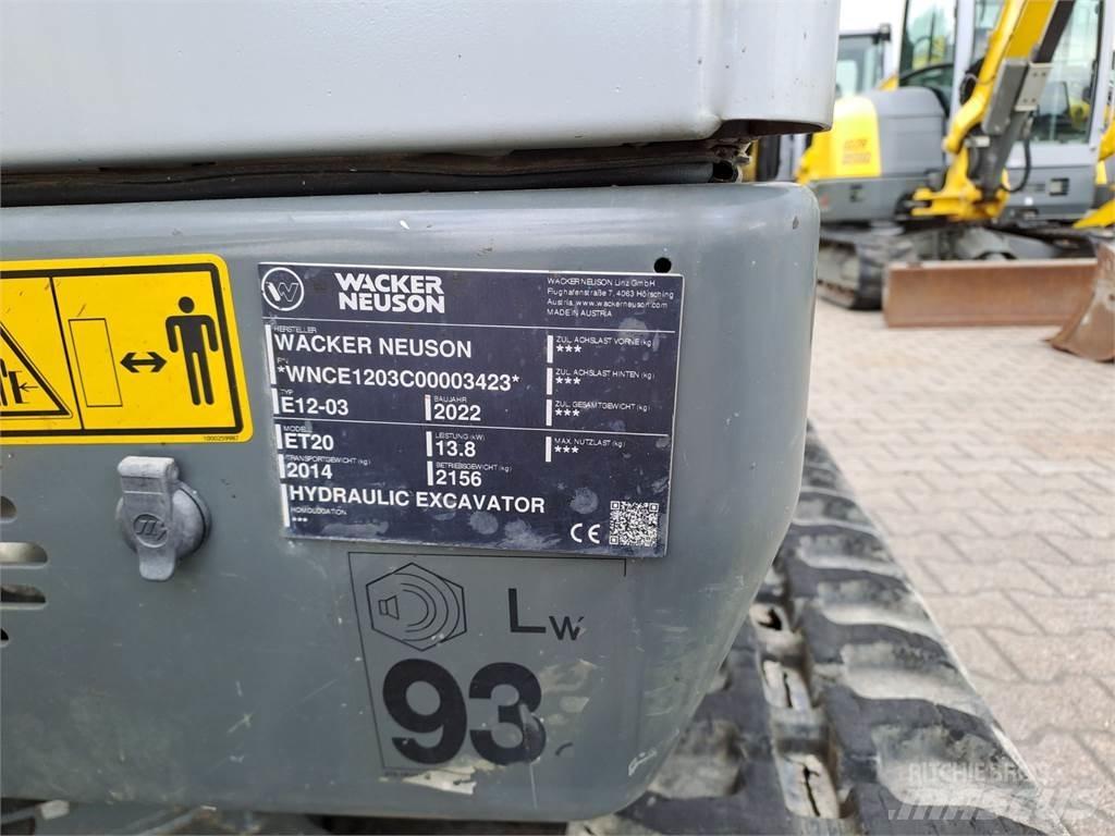 Wacker Neuson ET20 Pásová rýpadla