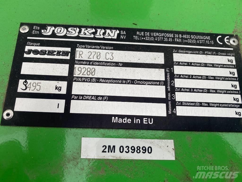 Joskin TR 270 C3 Mulčovače