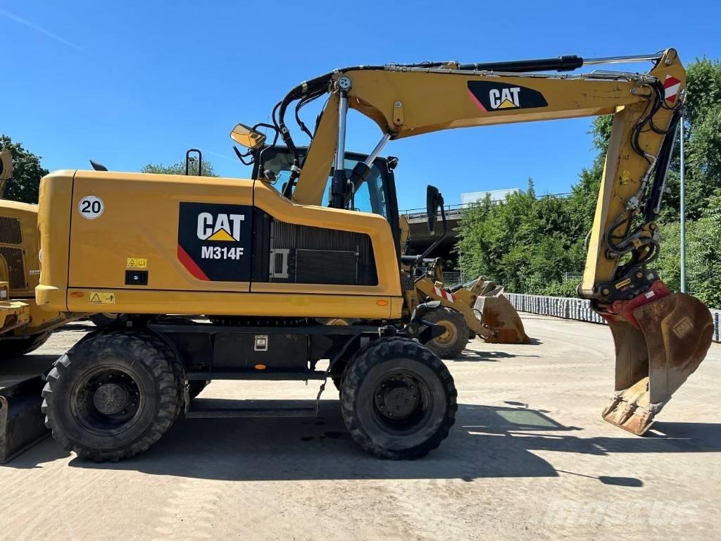 CAT M 314 F Kolová rýpadla