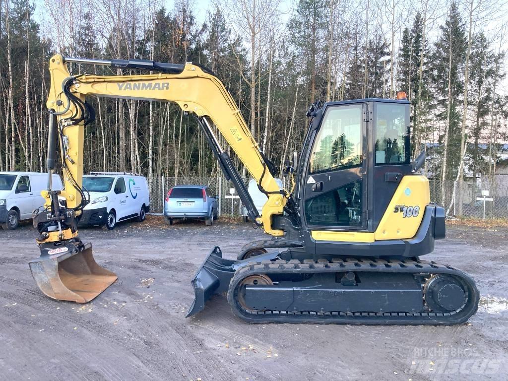 Yanmar SV 100-2A Midi rýpadla 7t - 12t