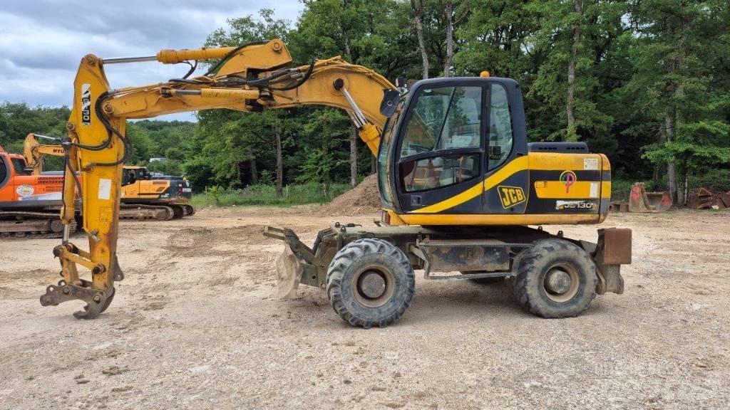 JCB JS 130 W Kolová rýpadla