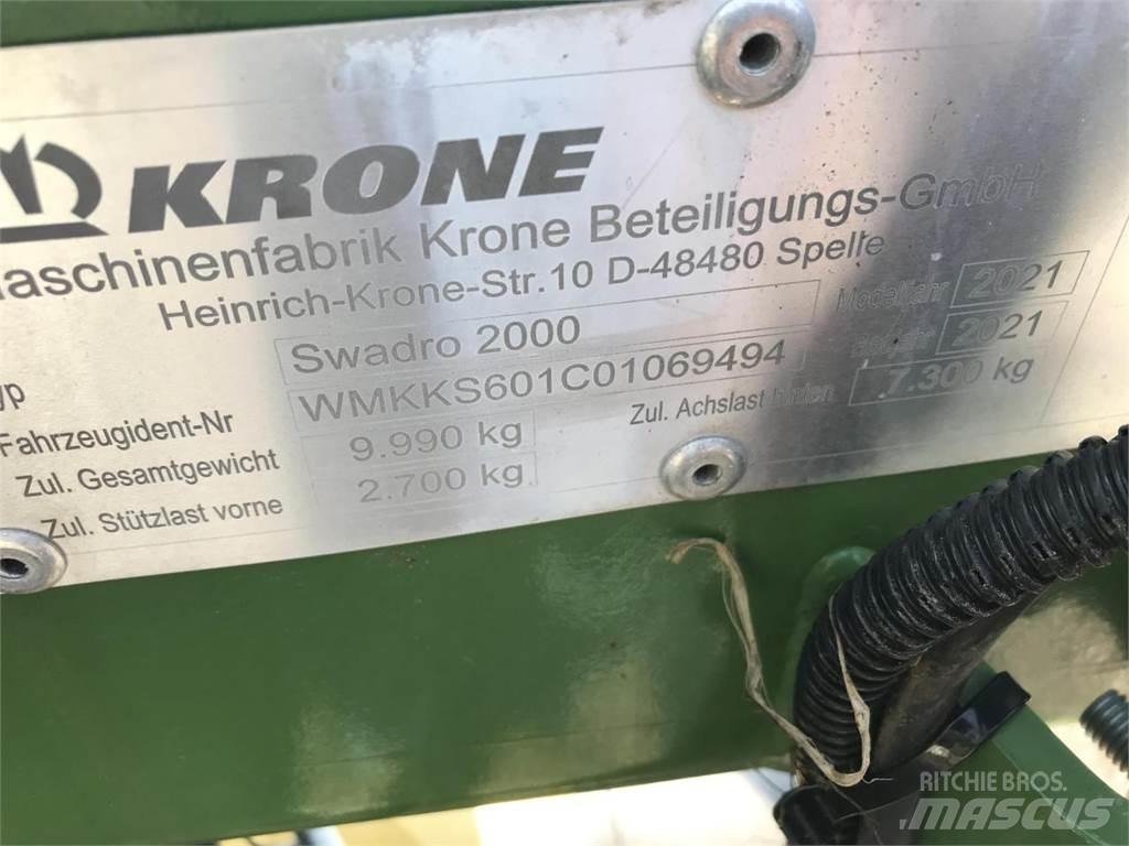 Krone Swadro 2000 Řádkovače