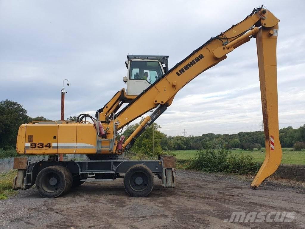 Liebherr A 934 C Stroje pro manipulaci s odpadem