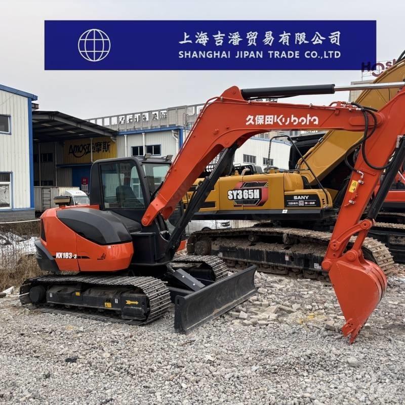 Kubota KX 183 Pásová rýpadla