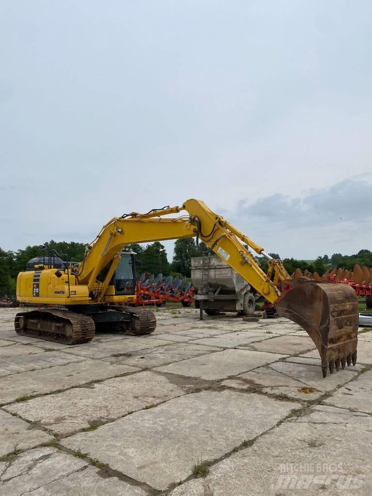 Komatsu PC 210 LC Pásová rýpadla
