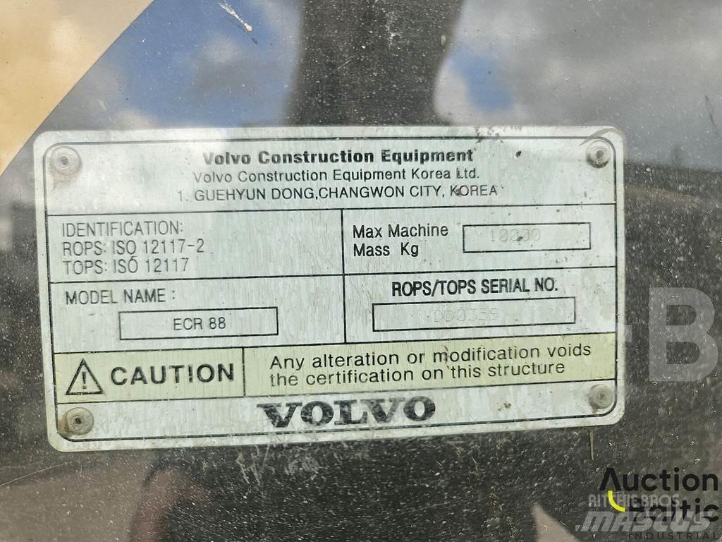 Volvo ECR 88 Midi rýpadla 7t - 12t