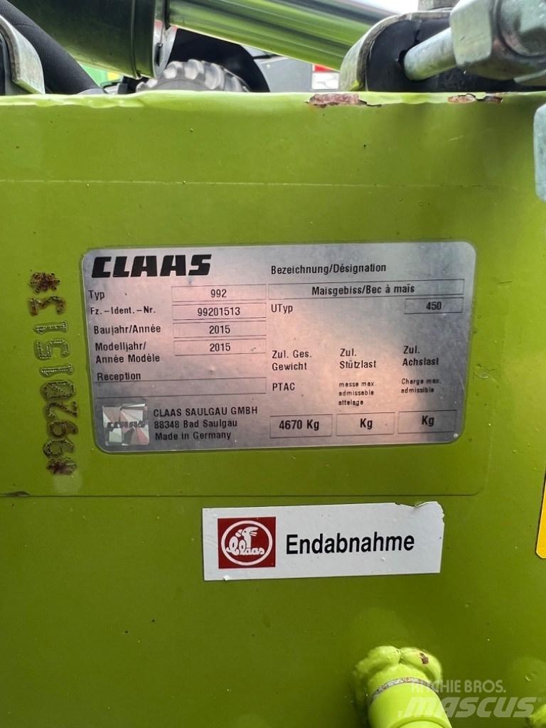 CLAAS Orbis 900 AC Kombajnové hlavice