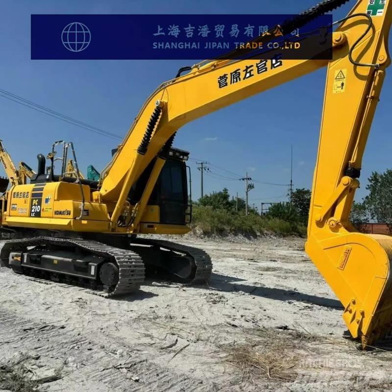 Komatsu PC 210 Pásová rýpadla
