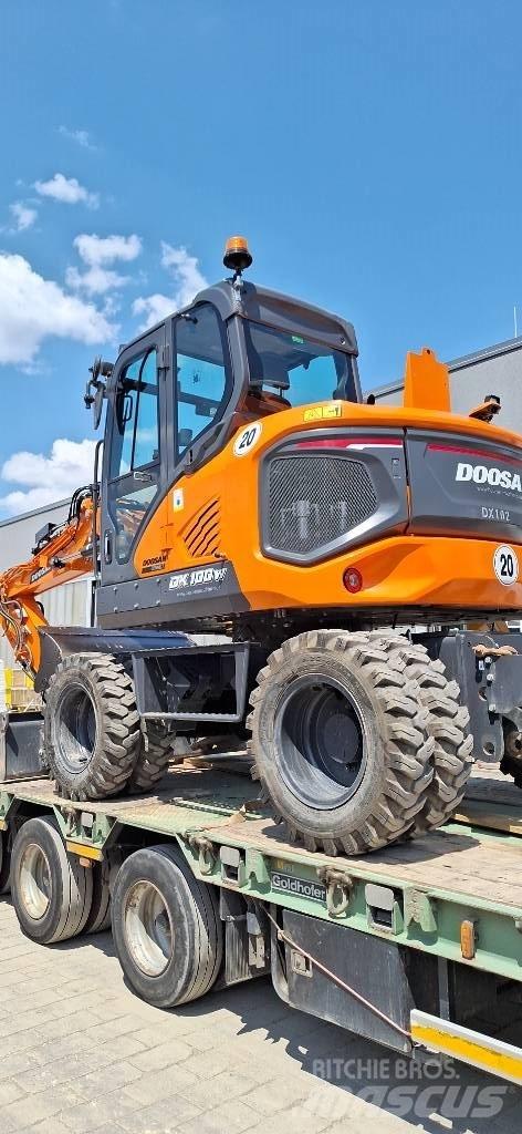 Doosan DX 100 W-7 Kolová rýpadla