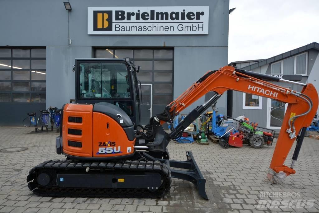 Hitachi ZX 55 U-6P Mini rýpadla < 7t