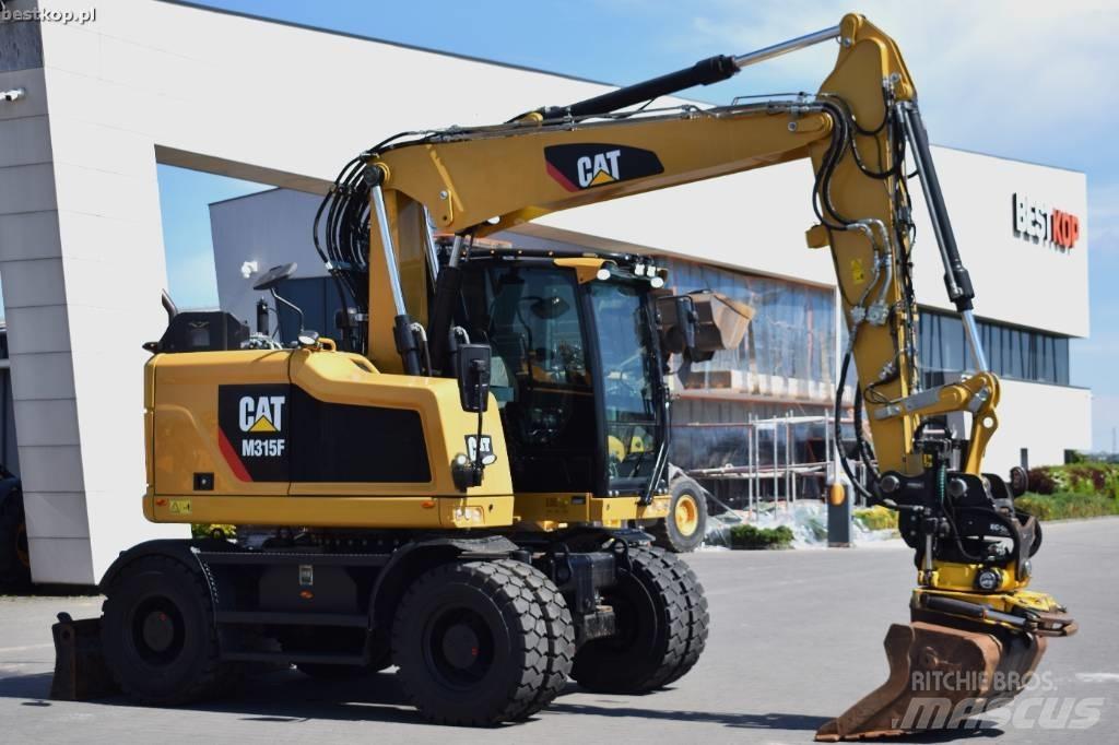 CAT M 315 F Kolová rýpadla