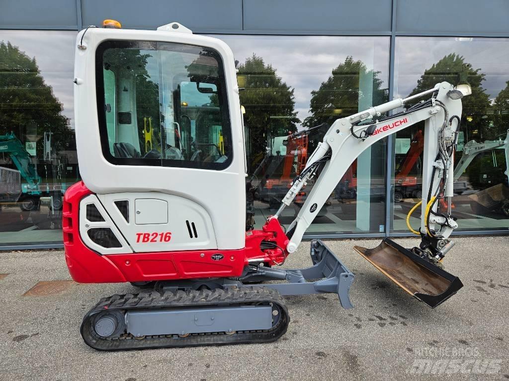 Takeuchi TB 216 Mini rýpadla < 7t