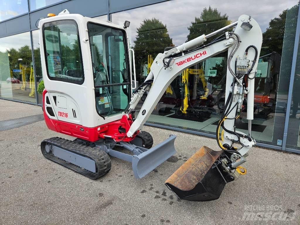 Takeuchi TB 216 Mini rýpadla < 7t