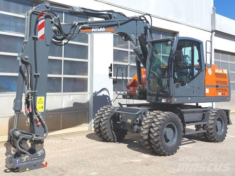 Atlas 175 W-6 Kolová rýpadla