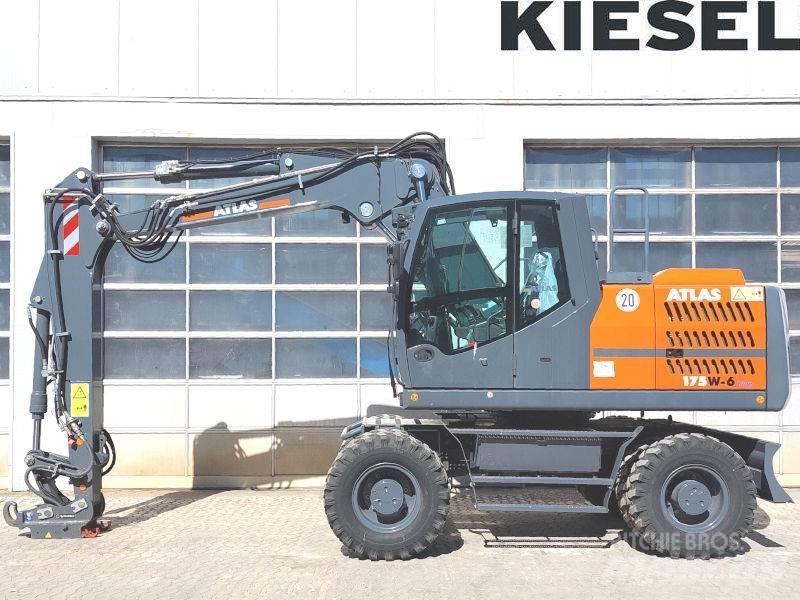 Atlas 175 W-6 Kolová rýpadla
