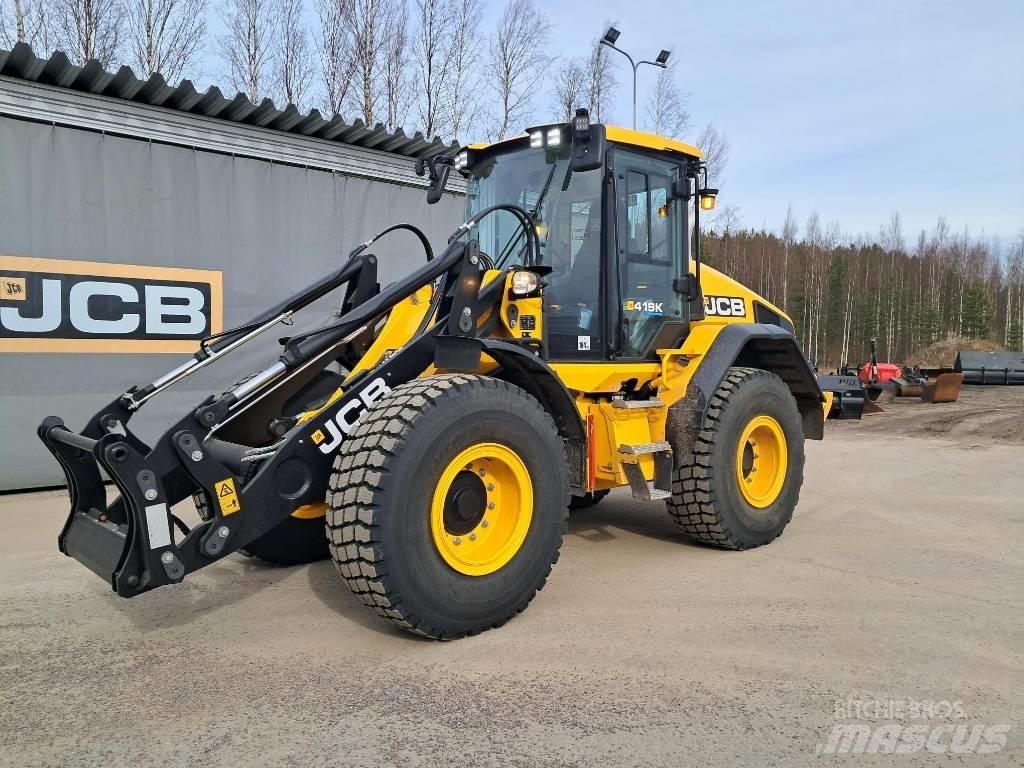 JCB 419S Kolové nakladače