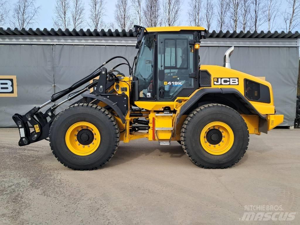JCB 419S Kolové nakladače