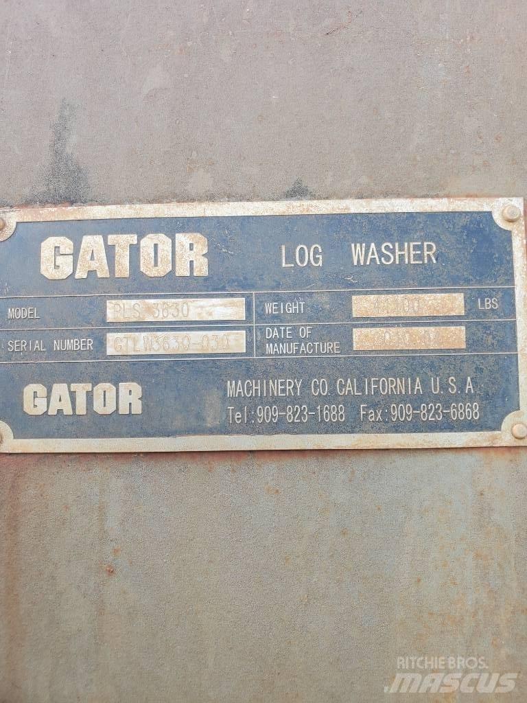 Gator PLS 3630 Zařízení pro mytí a praní plodin