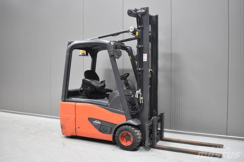 Linde E 18 - 02 Akumulátorové vozíky
