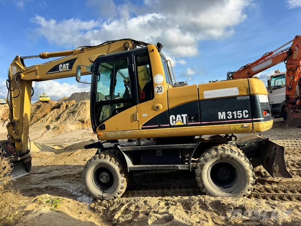 CAT M 315 C Kolová rýpadla