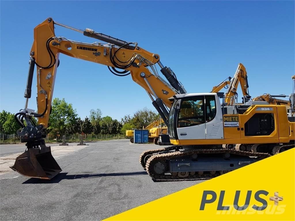 Liebherr R934 Pásová rýpadla