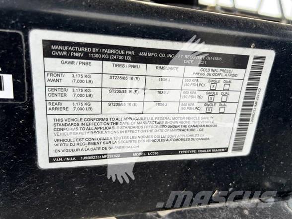 J&M LC390 Mechanické secí stroje