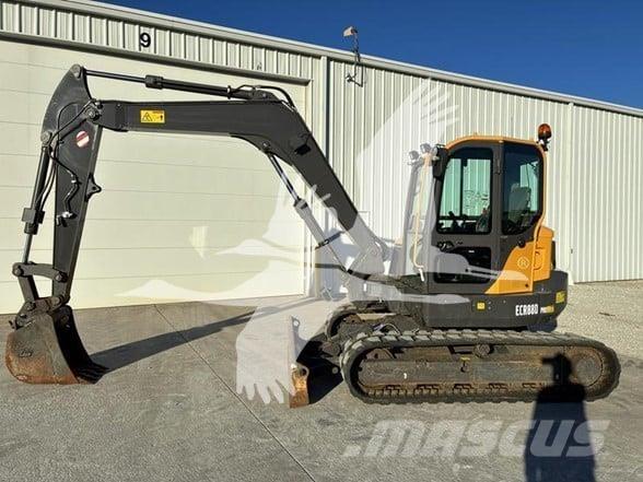 Volvo ECR88D Pásová rýpadla